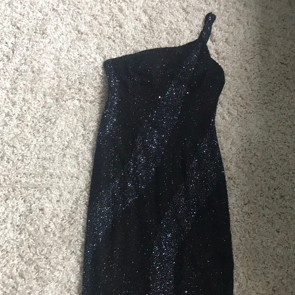 Black sequin glamour